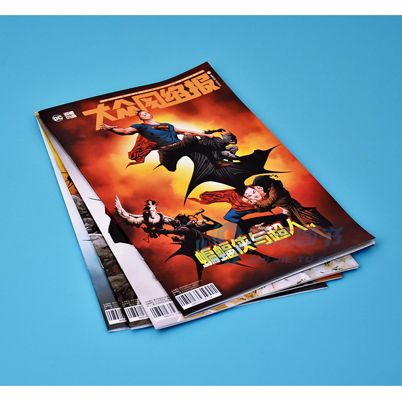 正版美国dc漫画蝙蝠侠与同动漫画册