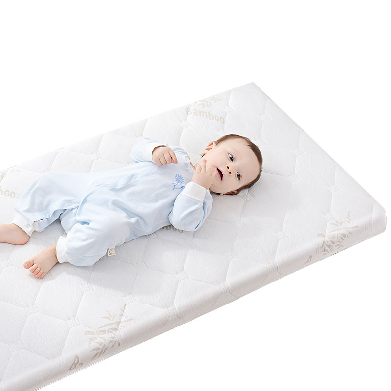 巴布童话婴儿床天然椰棕宝宝乳胶垫
