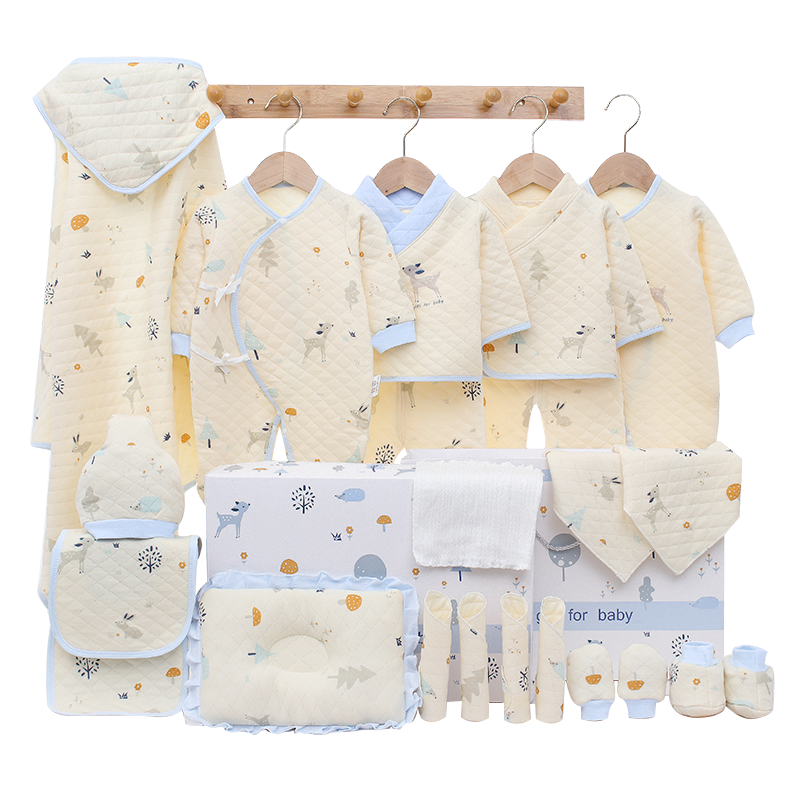 新生儿礼盒见面礼套装出生婴儿衣服初生宝宝母婴用品大全满月礼物