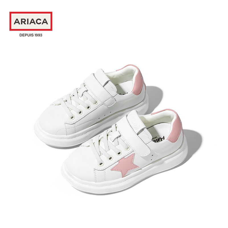 【薇娅推荐】Ariaca女童鞋春秋2021新款儿童板鞋运动鞋女童小白鞋