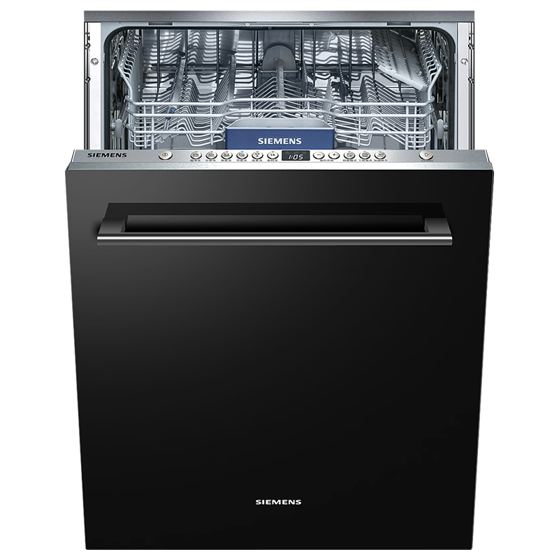 西门子 全嵌入式定制洗碗机高温烘干13套SJ636X02JC不含门板