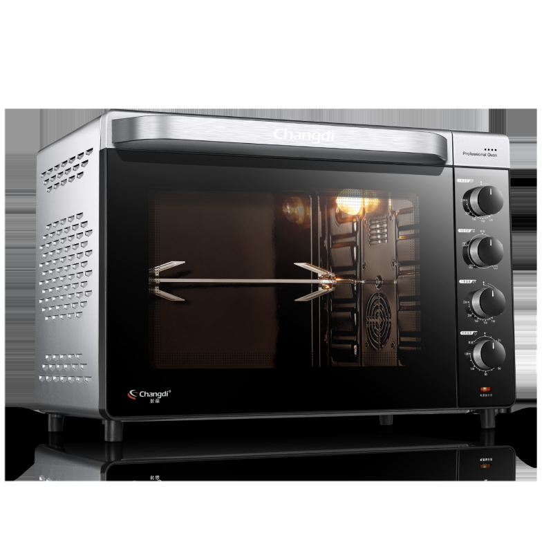 长帝CRTF52KL烤箱家用烘焙多功能全自动52升大容量蛋糕电烤箱商用