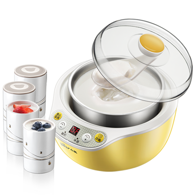 小熊全自动酸奶机家用小型多功能智能自制不锈钢米酒发酵陶瓷分杯