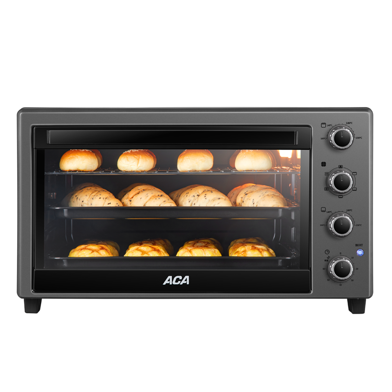 aca官方家庭烘焙多功能商用电烤箱