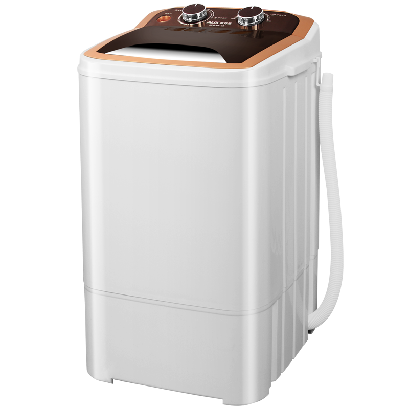 AUX/奥克斯 洗脱一体单筒单桶家用大容量半全自动小型迷你洗衣机