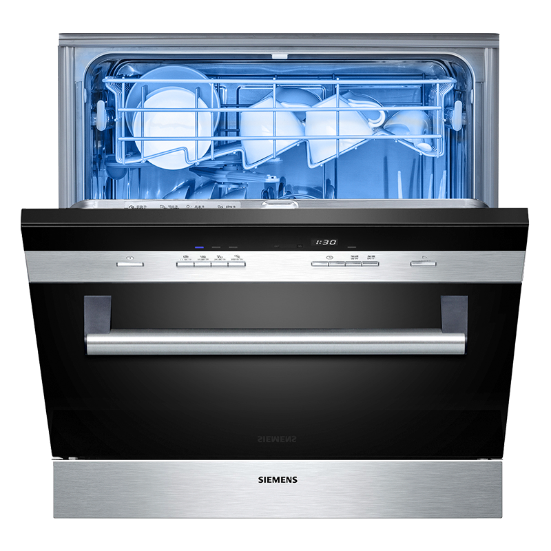 SIEMENS/西门子 全自动家用进口嵌入式洗碗机8套SC74M620TI