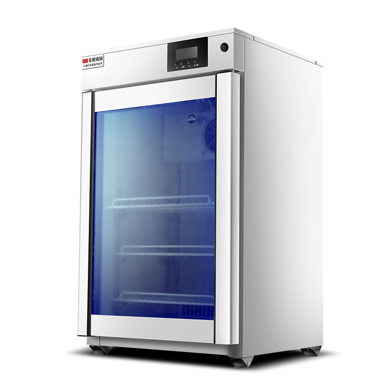 lecon/乐创 水果捞酸奶机商用全自动 冷藏发酵一体机大容量醒发箱