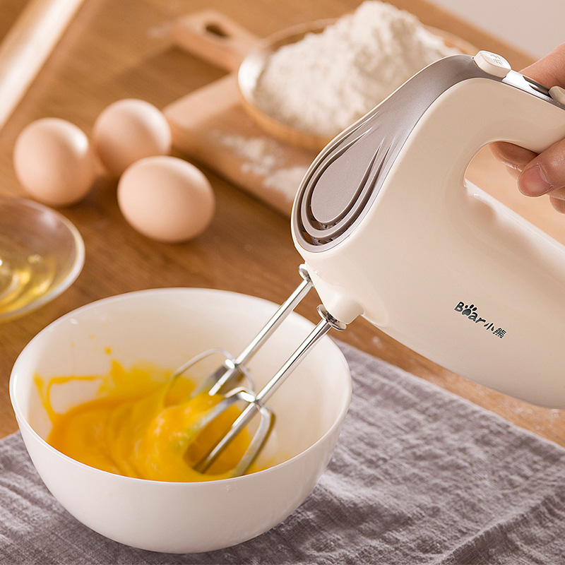 小熊打蛋器电动家用和面烘焙小型蛋糕搅拌器自动打蛋机奶油打发器