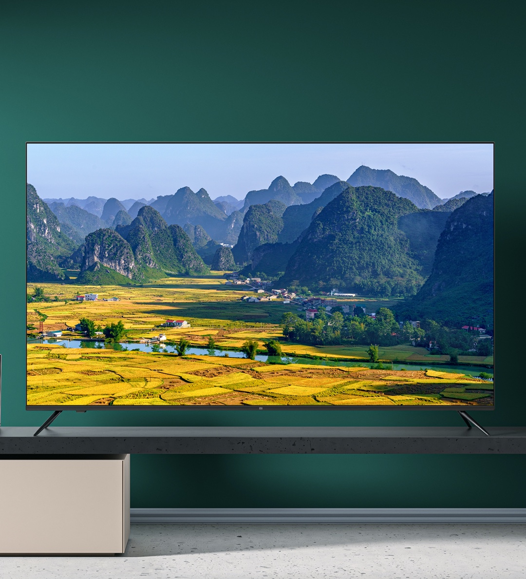 小米电视E65X 65英寸4K超高清全面屏HDR智能蓝牙语音液晶平板电视