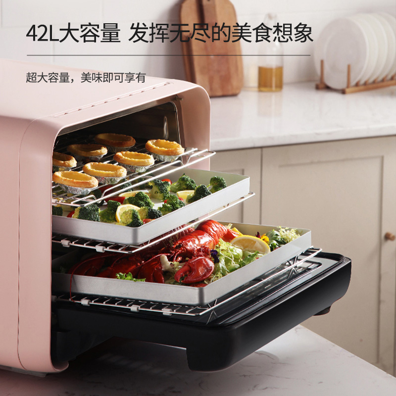 CASDON/凯度iT3BL42-SKY蒸烤箱 家用台式 电蒸箱烤箱蒸烤一体机