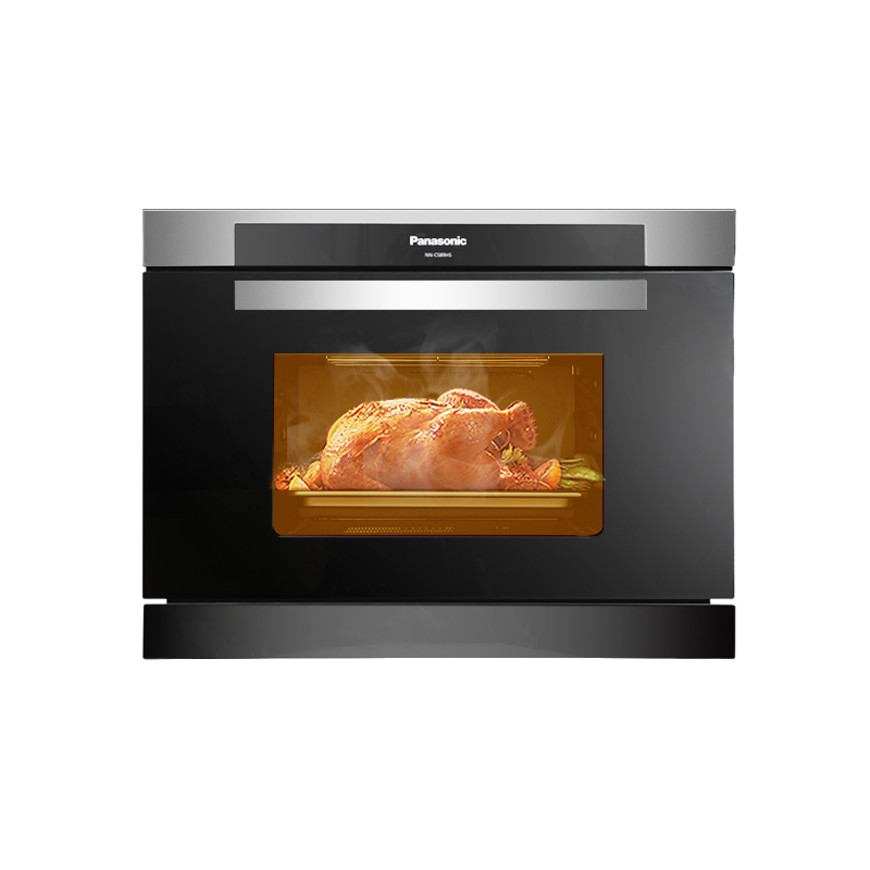松下嵌入式微蒸烤一体机家用智能电蒸箱烤箱微波炉三合一NN-CS8NK
