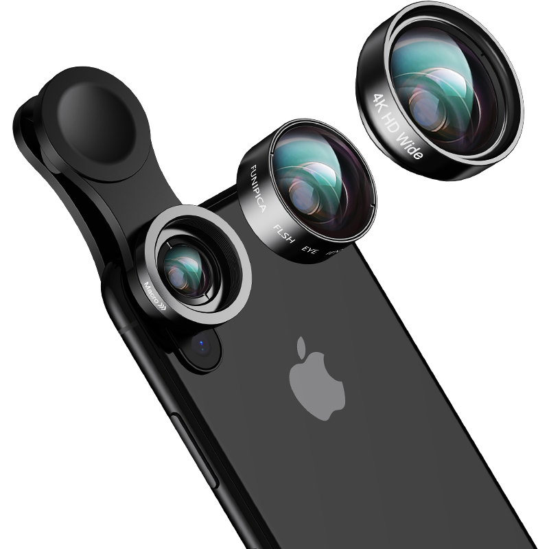 广角手机镜头专业华为苹果微距镜头