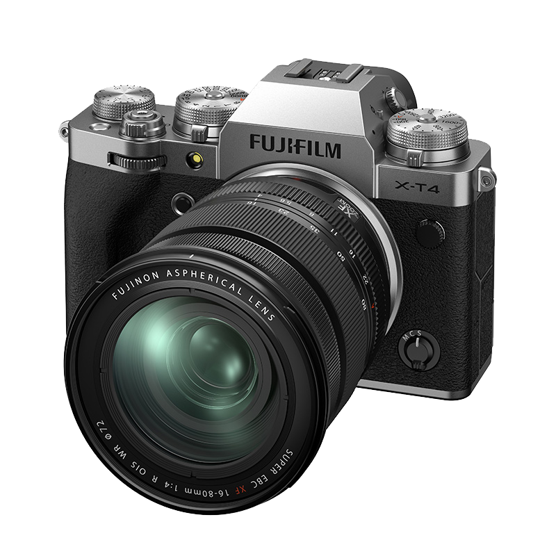 富士X-T4套机(16-80mm)复古专业微单反数码相机单电无反 富士xt4