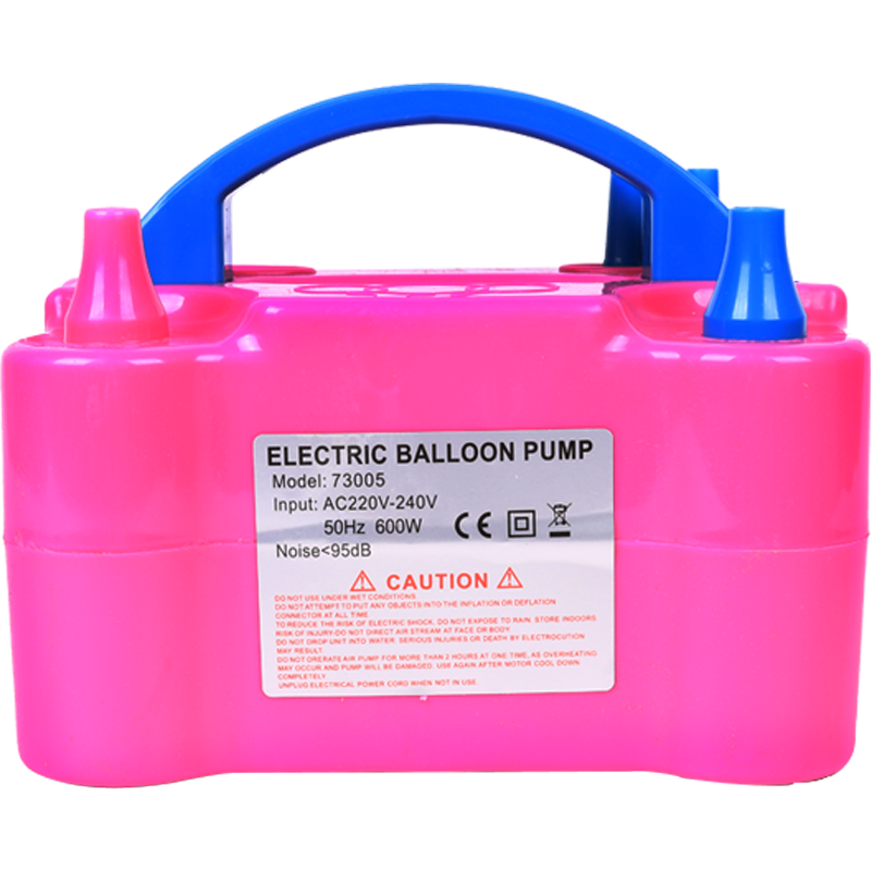 电动打气筒气球双孔打气筒充气泵充气机吹气球工具气球打气机氦气