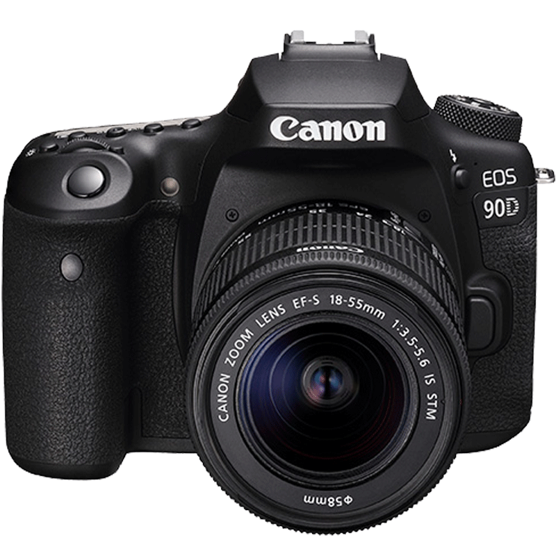 【领券减300】Canon/佳能90D单反相机18-55套机80D升级版90d佳能单反相机专业级高级照相机单反 专业 高清