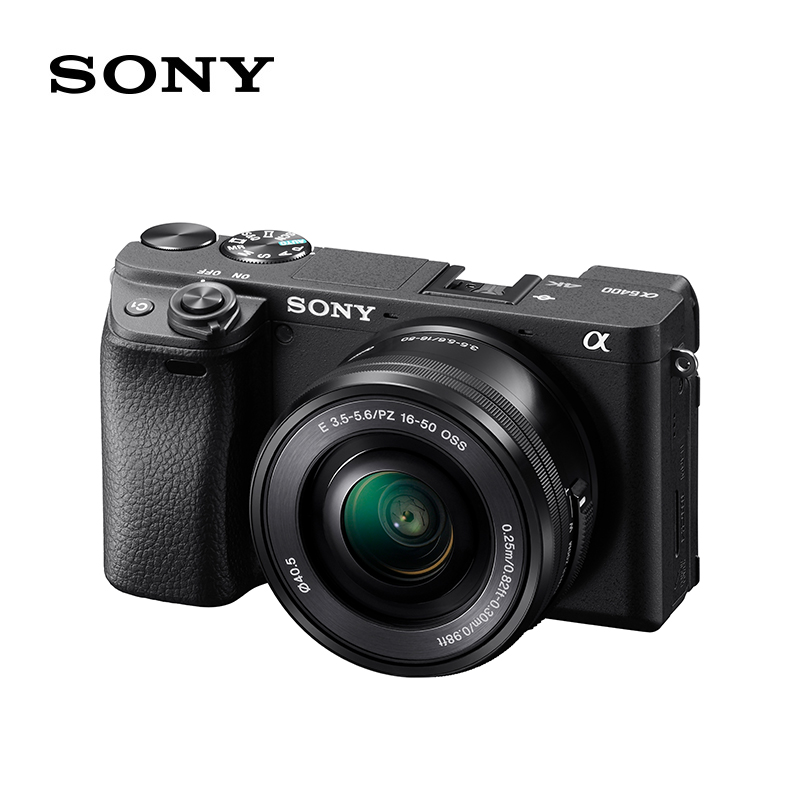 Sony/索尼 ILCE-A6400L 4K高清摄像Vlog自拍微单反相机索尼a6400