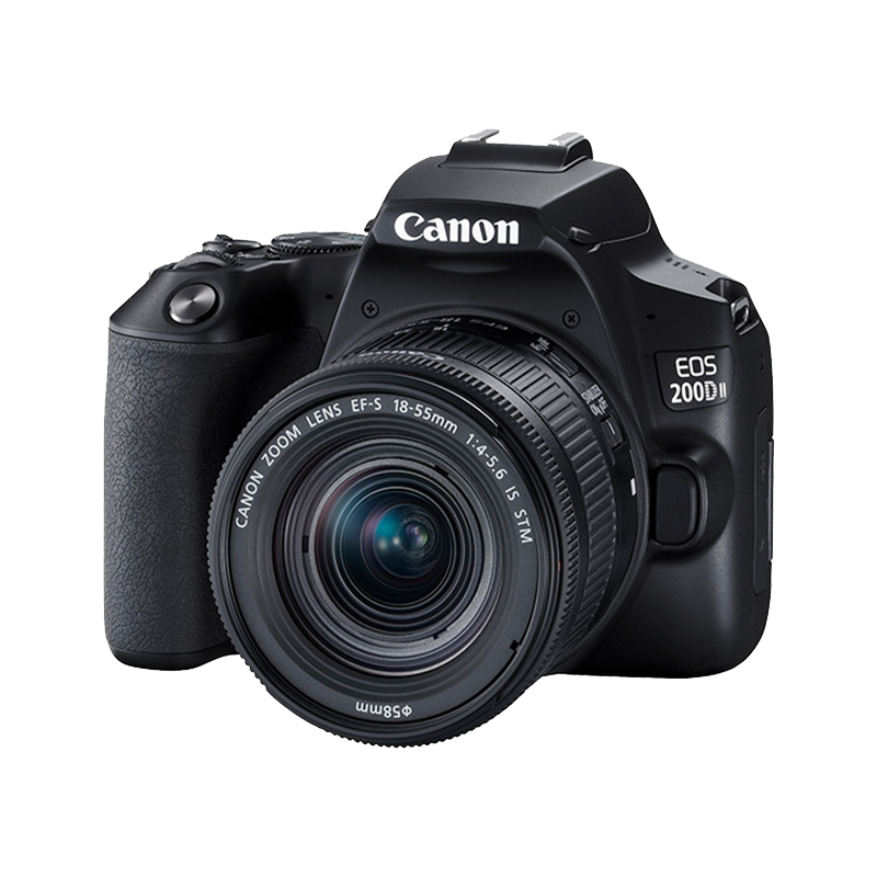 佳能200d二代单反相机200d2 女学生款入门级高清数码旅游vlog相机