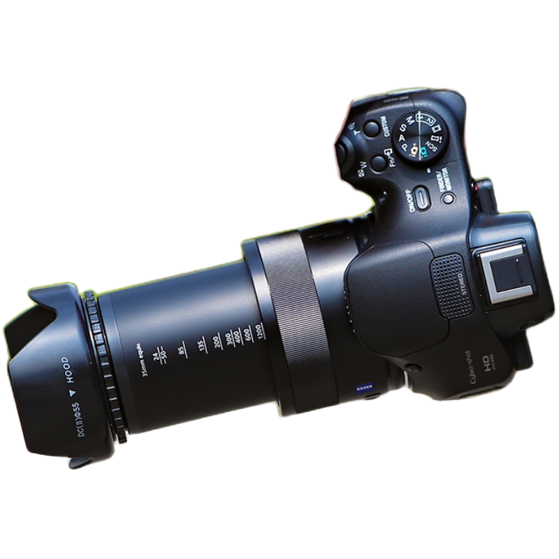 Sony/索尼DSC-HX400高清拍鸟射月数码卡片照相机50倍长焦单反外观