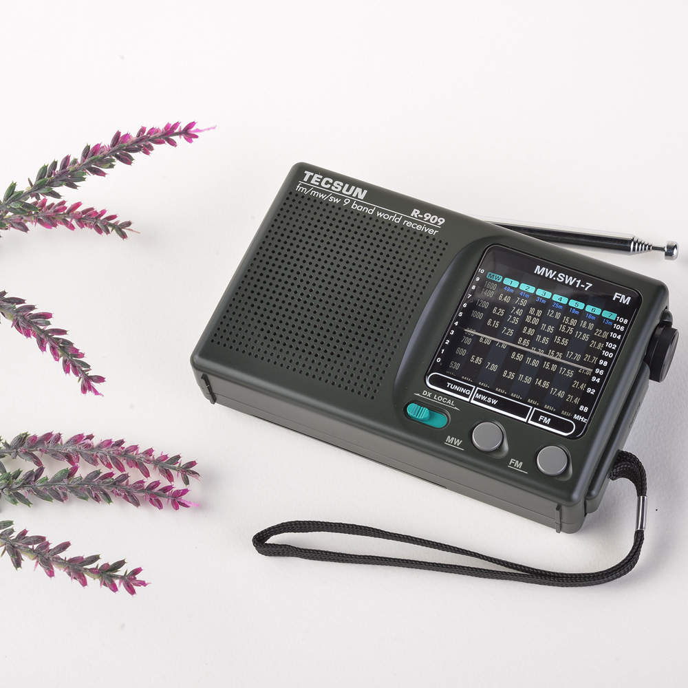 Tecsun/德生 R-909收音机老人收音机全波段新款便携式广播半导体