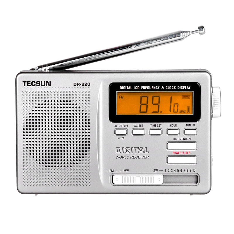 Tecsun/德生PL380英语四六级听力收音机四级高考大学考试专用学生校园调频全波段收音机半导体便携46级收音机