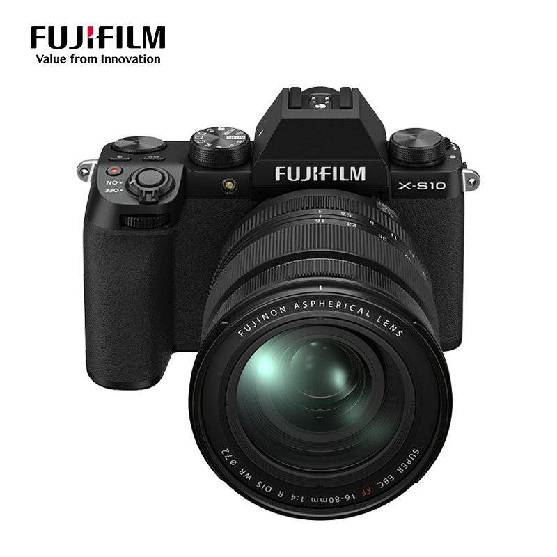 【新品】富士X-S10套机(16-80mm)复古微单反vlog相机富士 xs10