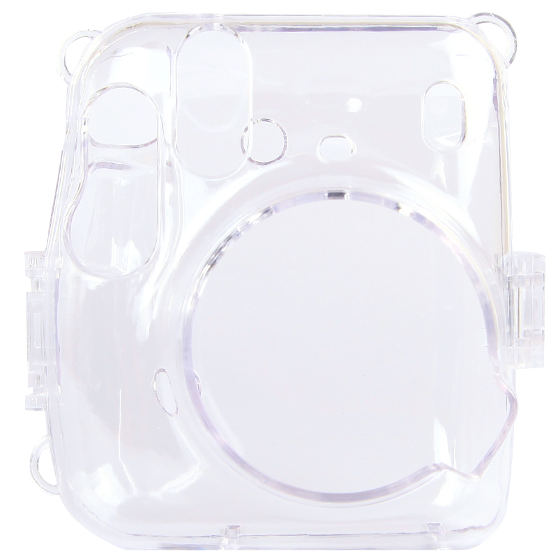 拍立得mini11相机包斜跨可爱 7S/7C/8/9透明水晶壳保护套配件外壳