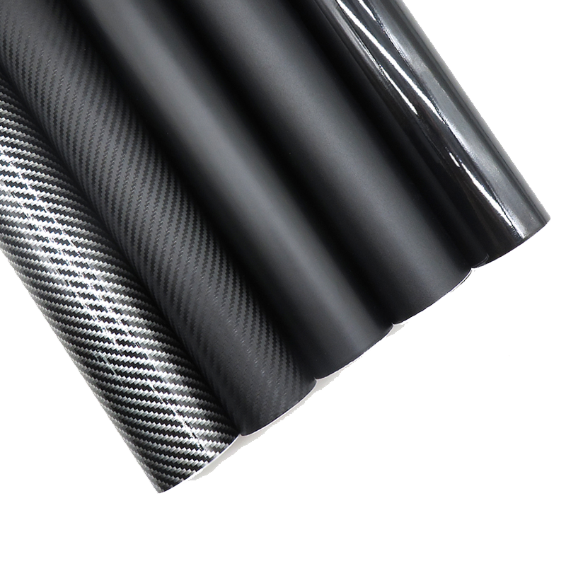 碳纤维黑色贴膜3d内饰中控5d贴纸