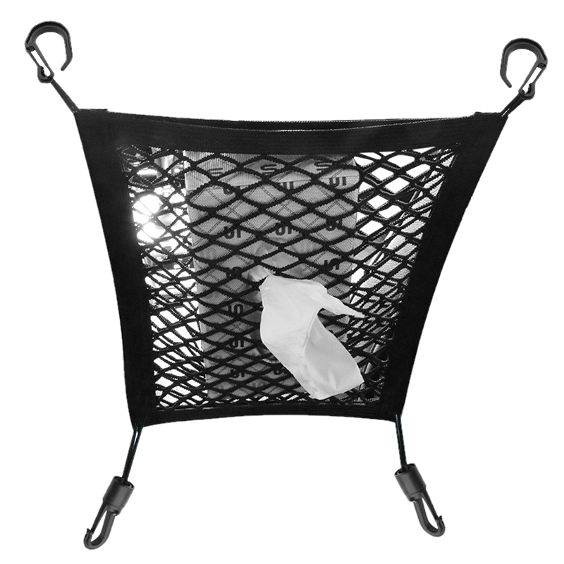 汽车座椅间储物网兜挡网隔离置物袋