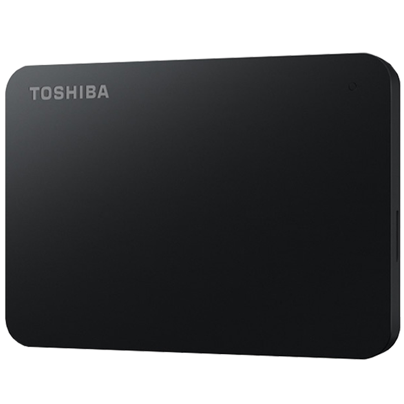 东芝1T移动硬盘新小黑A3 1TB USB3.0 2.5英寸兼容Mac磨砂商务黑