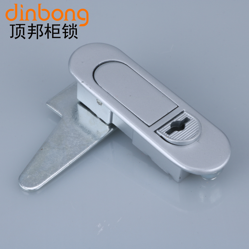 dinbong MS722平面锁 机械仪表仪器柜门锁 MS610-3网络图腾箱柜锁