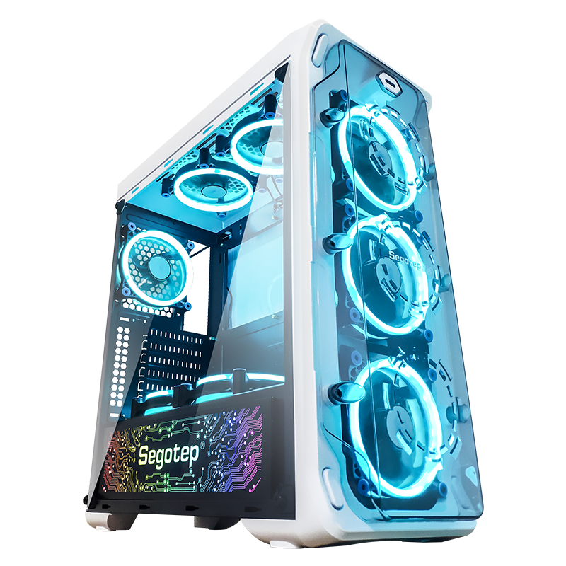鑫谷LUX拉克斯重装版全侧透水冷机箱ATX大板台式机DIY电脑主机箱