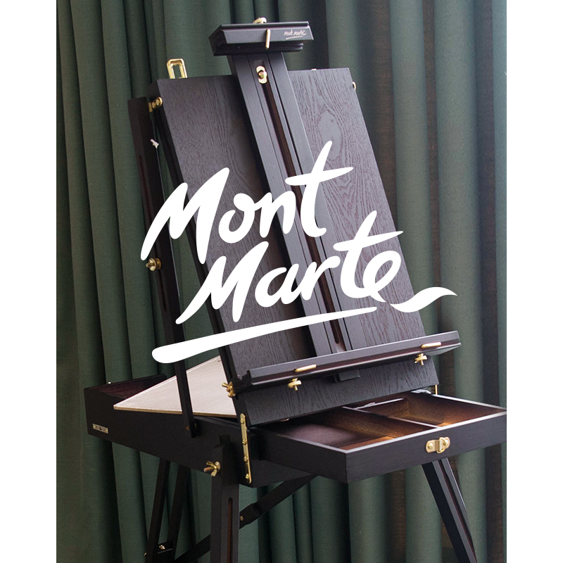 蒙玛特油画画材全套工具套装24颜料