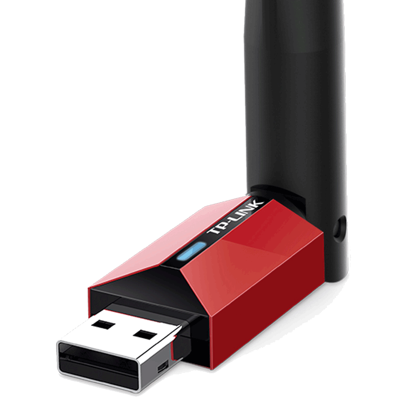 急速发货TP-LINK USB增强免驱动无线网卡台式机笔记本电脑随身wifi发射器接收器即插即用迷你网络信号WN726N